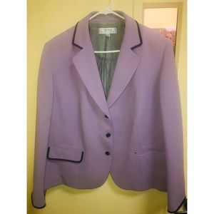 Purple Tahari Suit Jacket